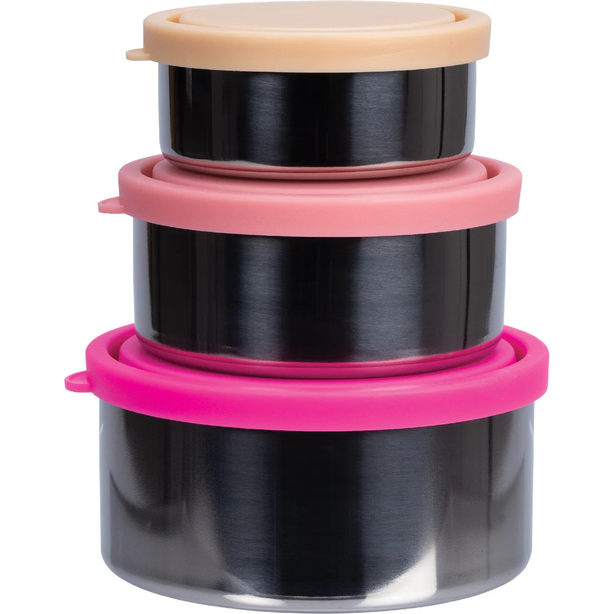 Ever Eco Stainless Steel Round Containers // Rise Leak Resistant