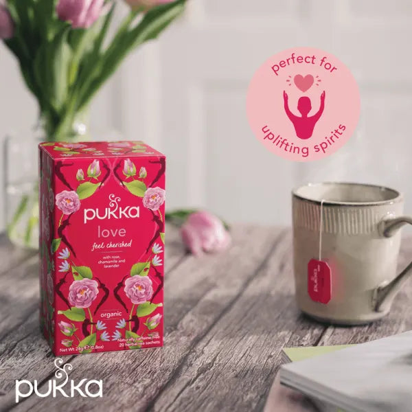 Pukka Tea Bags // Love