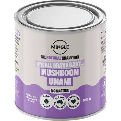 Mingle Plant Based Gravy // Mushroom Umami