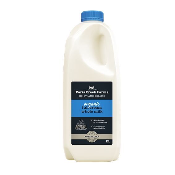 Paris Creek Biodynamic Full Cream Whole Milk