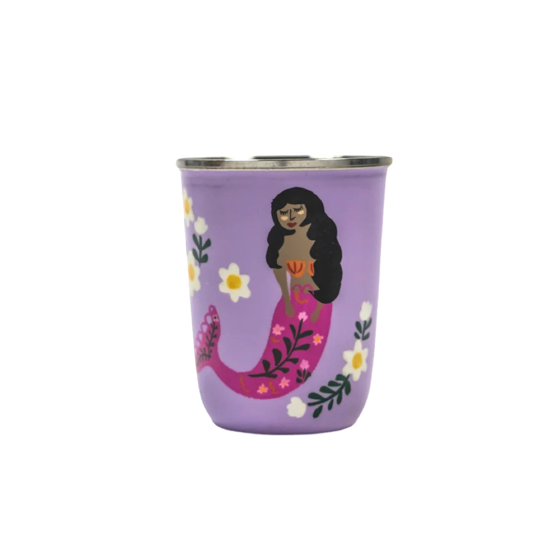 Picnic Folk Tumbler // Mermaid