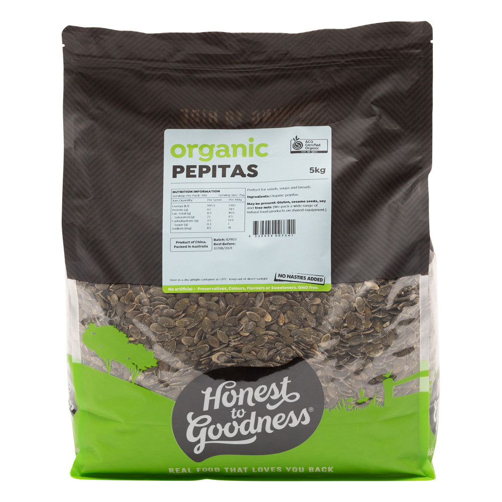 Honest To Goodness Organic Pepitas