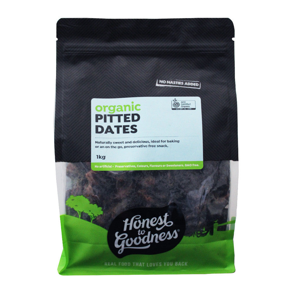 Honest To Goodness Organic Dates Pitted