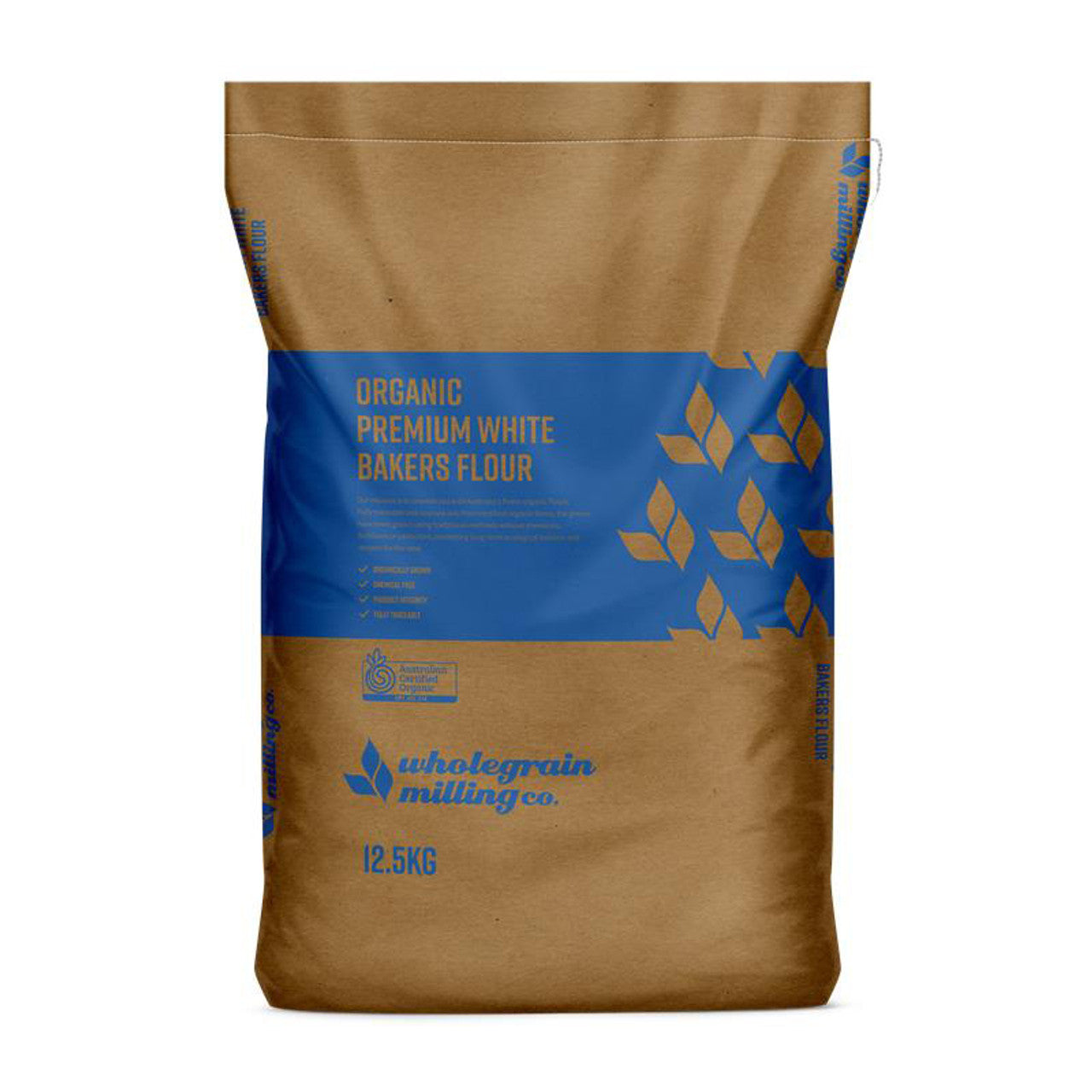 Wholegrain Milling Co Organic Premium White Bakers Flour