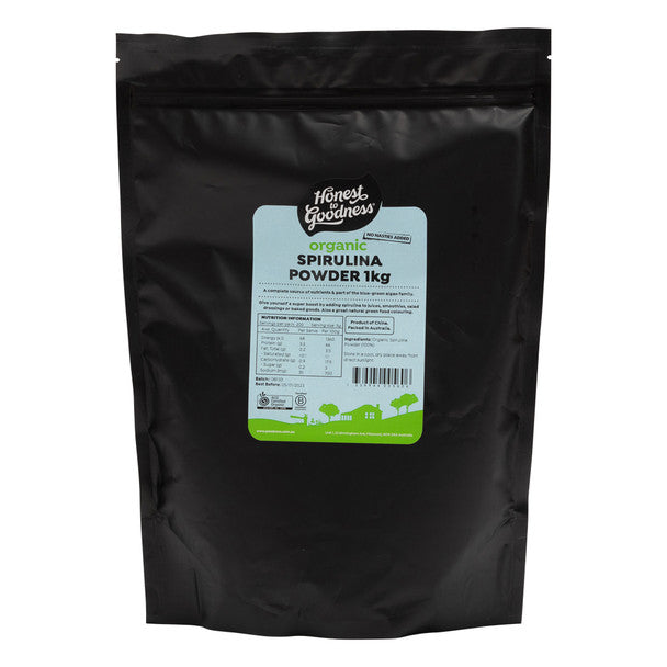 Honest To Goodness Organic Spirulina Powder