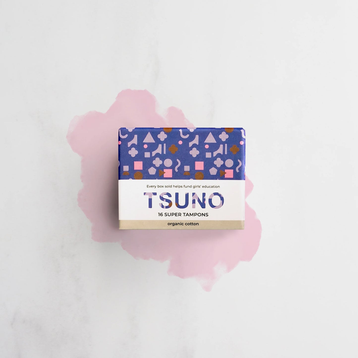 TSUNO Organic Cotton Tampons Super