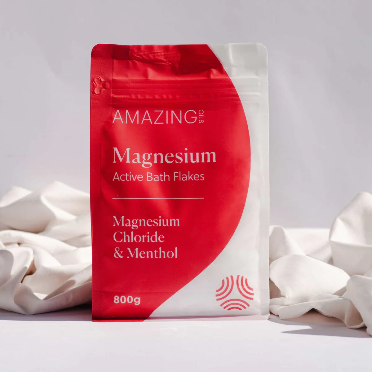 Amazing Oils Magnesium Active Bath Flakes // Mag Chloride & Menthol