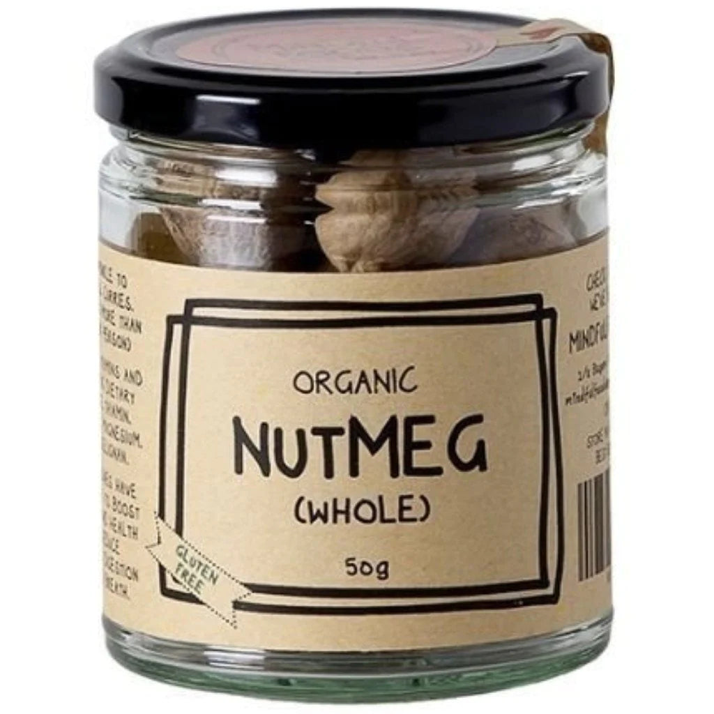 Mindful Foods Nutmeg (Whole) Organic