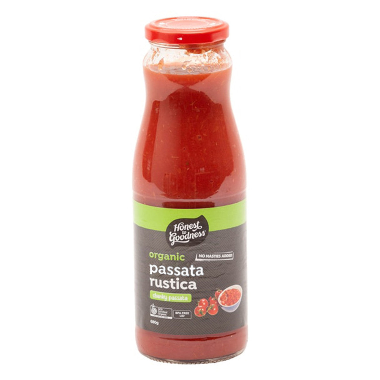Honest To Goodness Organic Tomato Puree