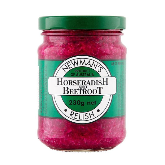 Newmans Horseradish and Beetroot Relish 230g