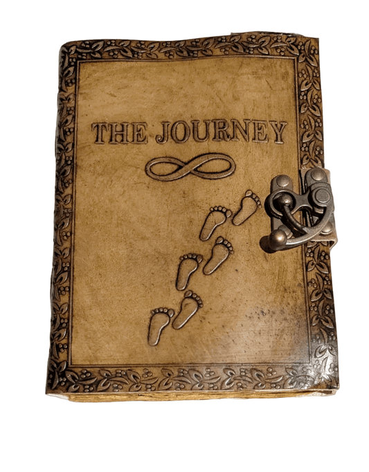 Handmade Leather Journal Journey - (VLJ201) - Vintage World Australia - 1