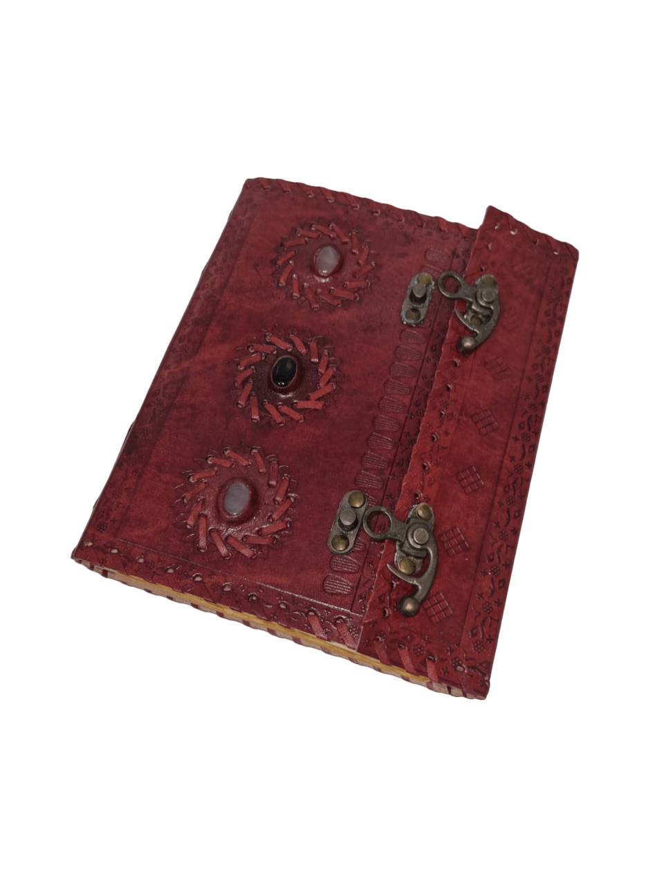 Handmade Leather Journal - (VLJ204) - Vintage World Australia - 6
