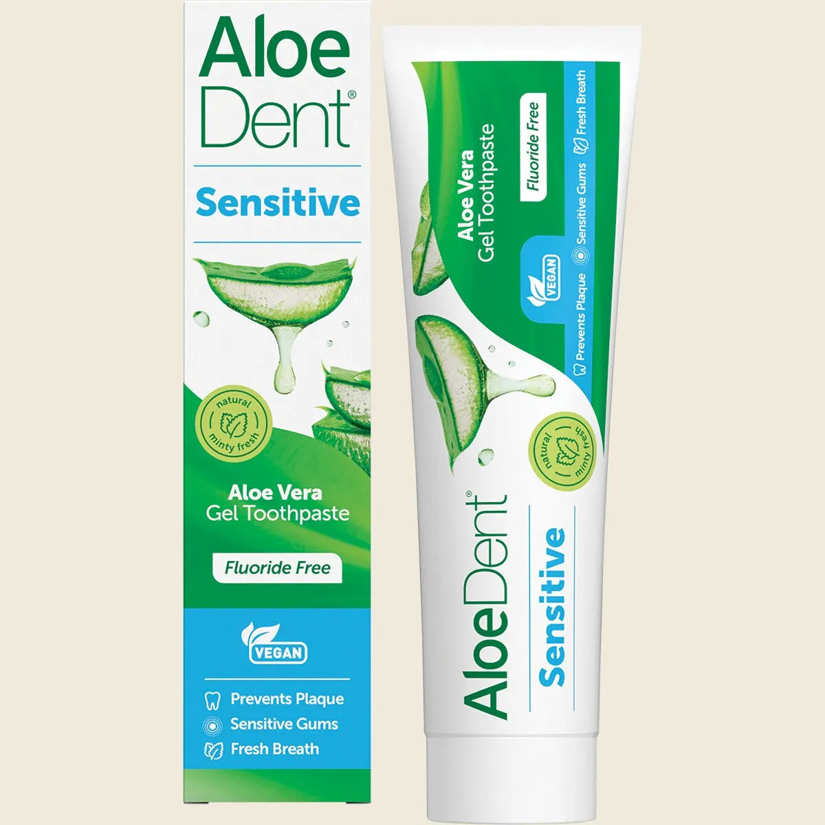 Aloe Dent Toothpaste Fluoride Free