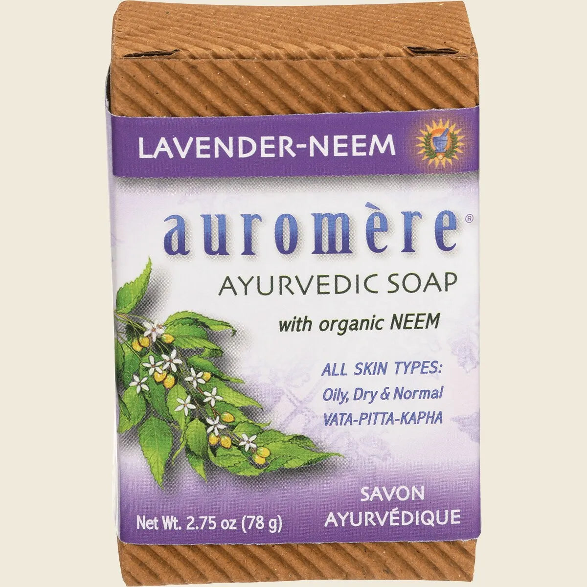Auromere Neem Soap Ayurvedic