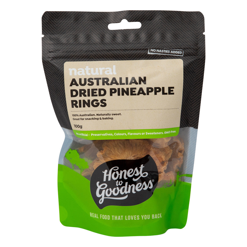 Honest To Goodness Australian Dried Pineapple Rings
