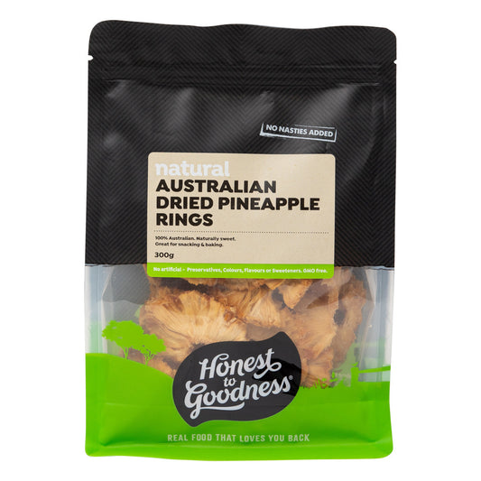 Honest To Goodness Australian Dried Pineapple Rings