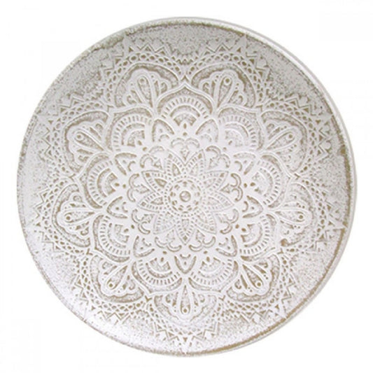 MDF MANDALA ROUND DECOR TRAY 40CM