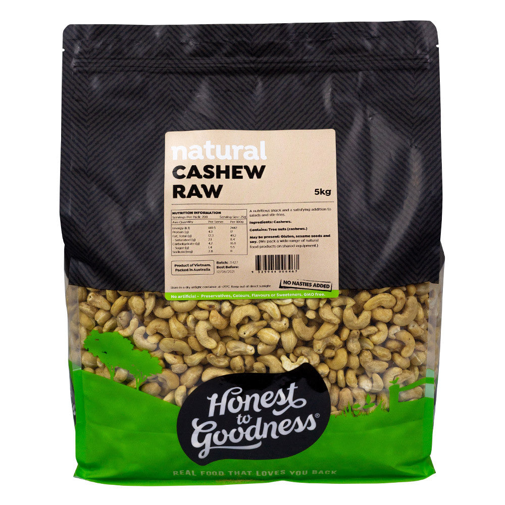 Honest To Goodness Organic Cashew Nuts