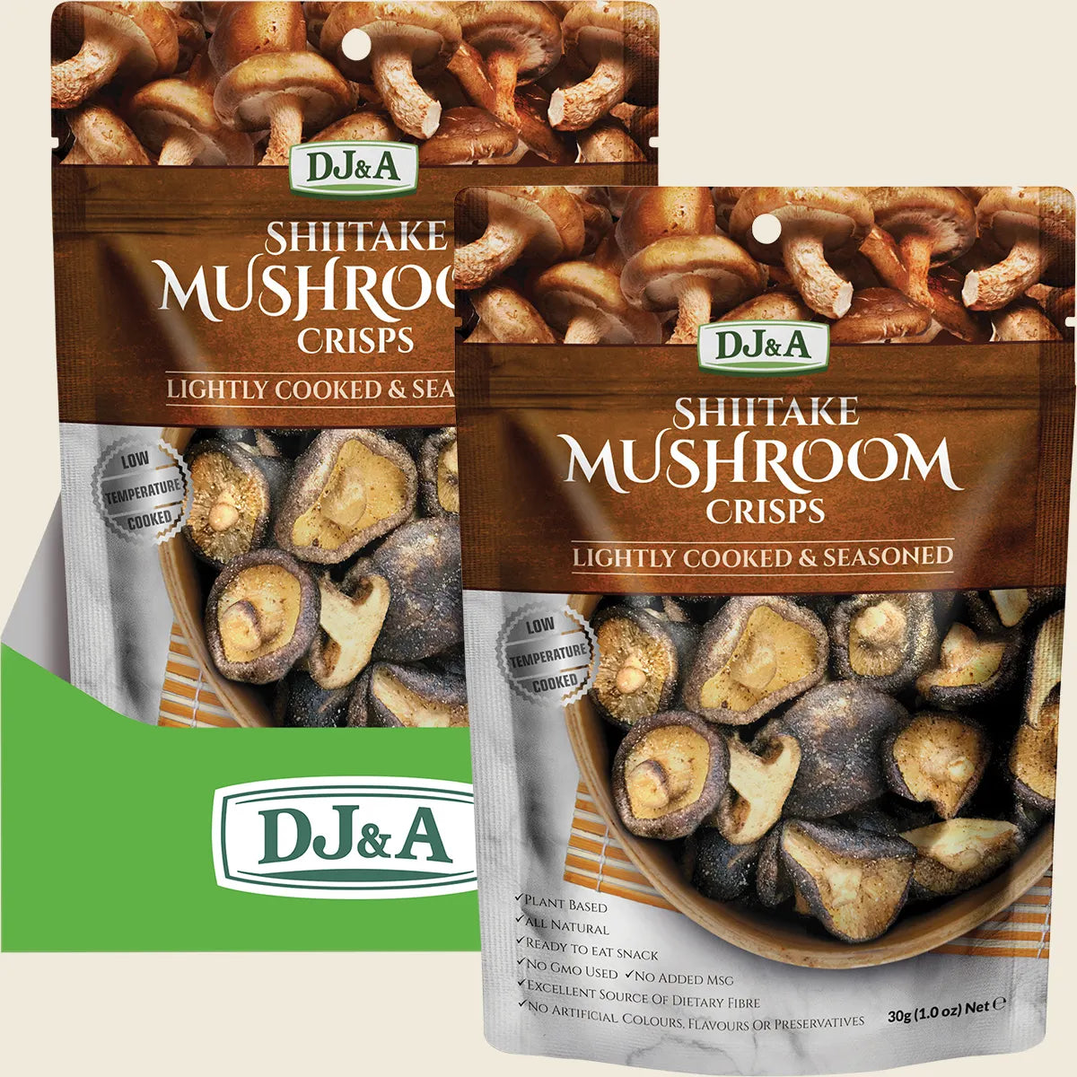 DJ&A Shiitake Mushroom Crisps