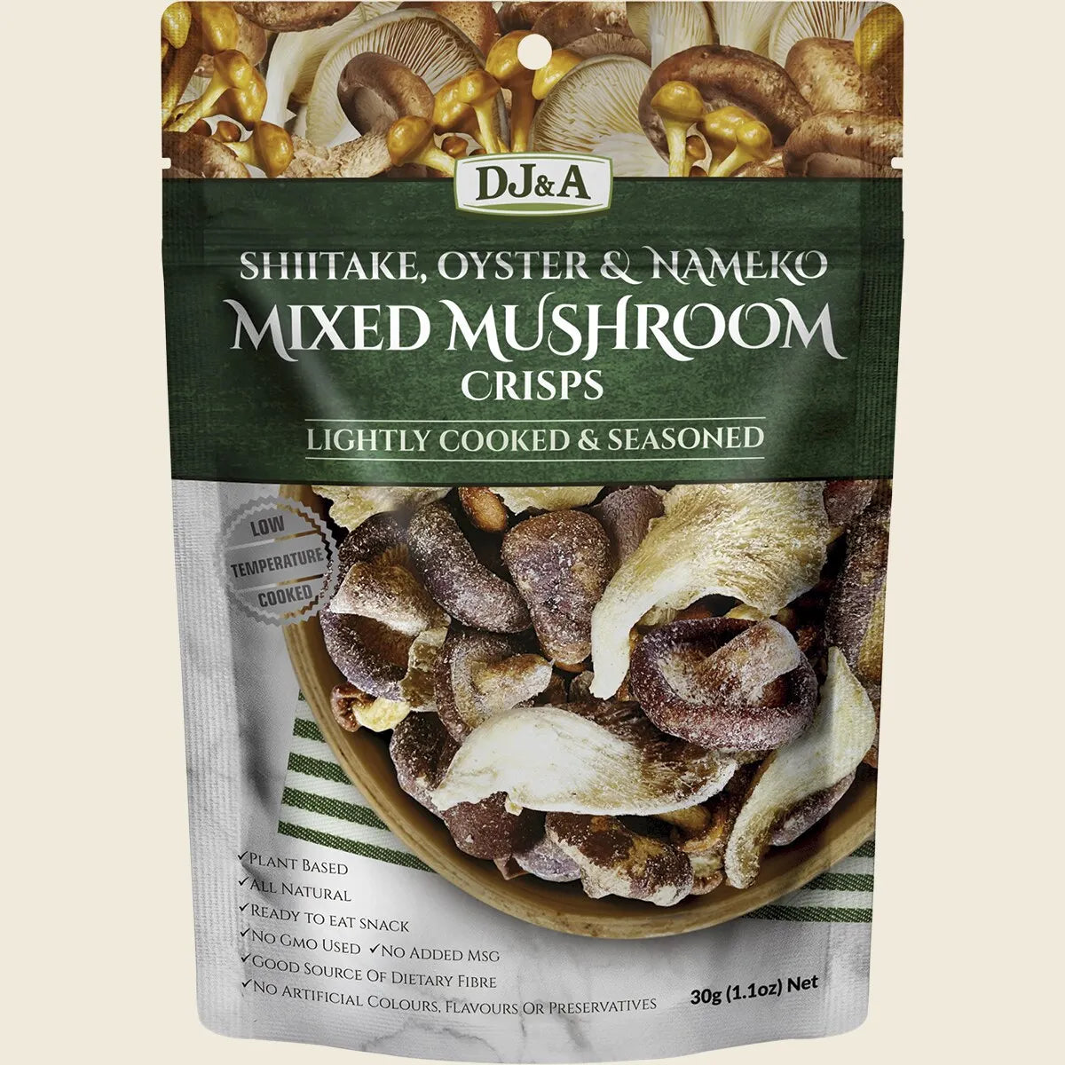 DJ&A Shiitake Mushroom Crisps