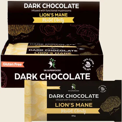 Dr Superfoods Dark Chocolate Bar Mental Clarity
