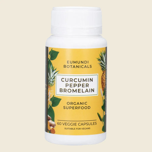 Curcumin Pepper Bromelain 60 Caps