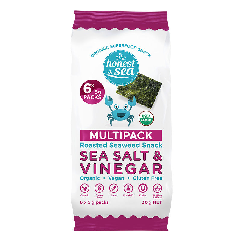 Honest Sea Seaweed - Sea Salt & Vinegar