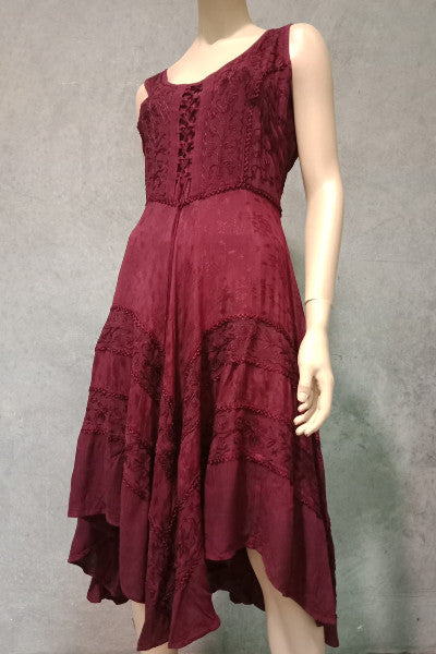 Stevie Lace Up Sleeveless Dress