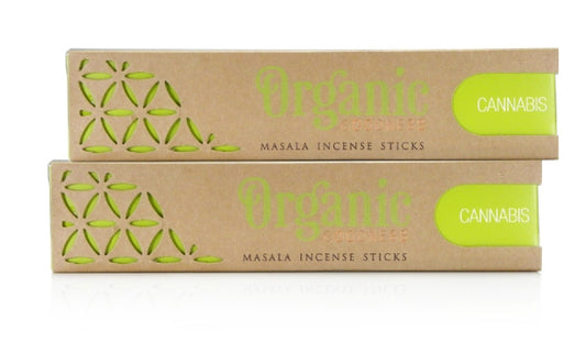 ORGANIC GOODNESS INCENSE CANNABIS 15GMS 15PCE