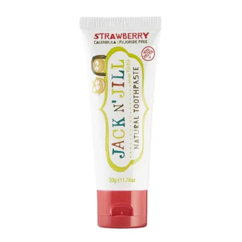 JACK N' JILL NATURAL STRAWBERRY TOOTHPASTE 50g