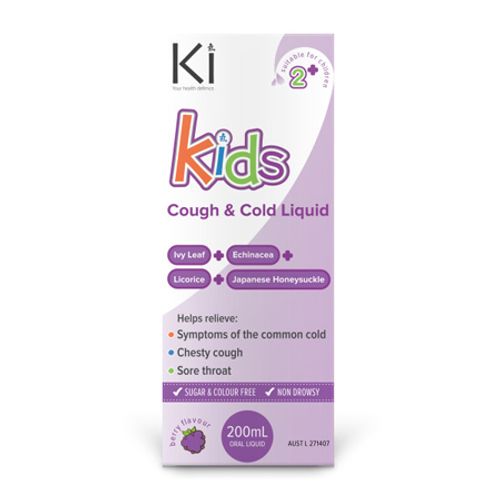 KI KIDS COUGH & COLD RELIEF 200ml