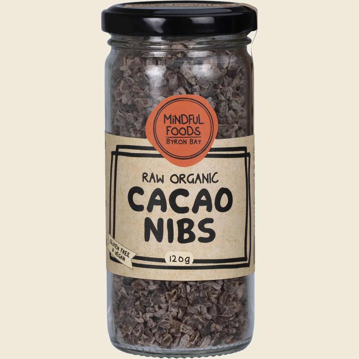 Mindful Foods Cacao Nibs Raw Organic 120g