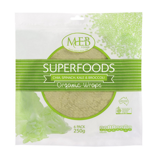 Meb Foods // Organic Superfood Wraps