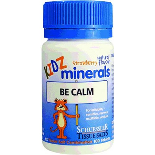 KIDZ MINERALS BE CALM 100Tabs Schuessler