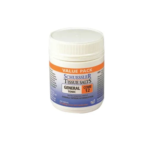 Schuessler Tissue Salts // Comb 12