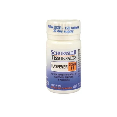 COMB H (HAYFEVER) 125Tabs SCHUESSLER TISSUE SALTS