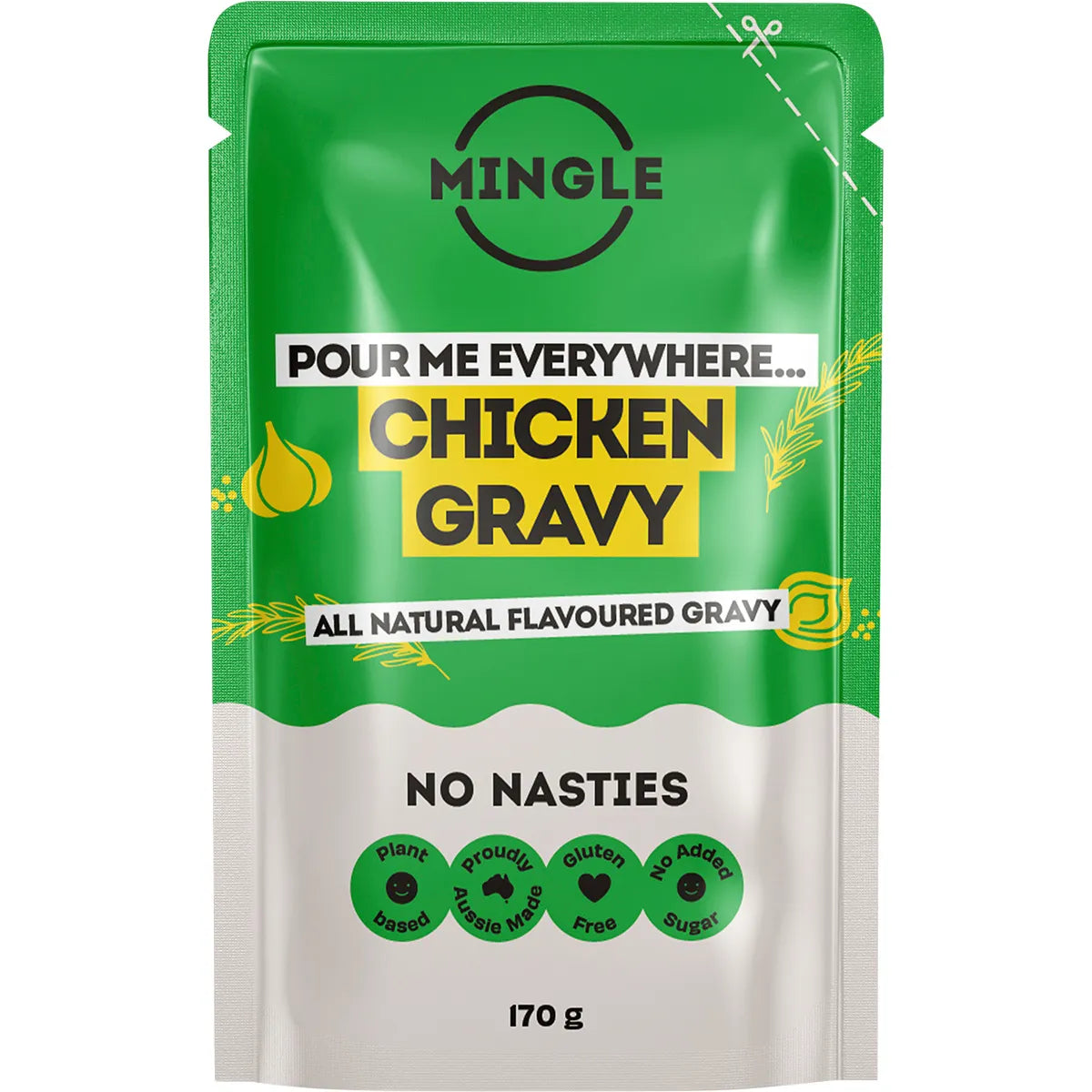 Mingle Plant Based Gravy // Chicken