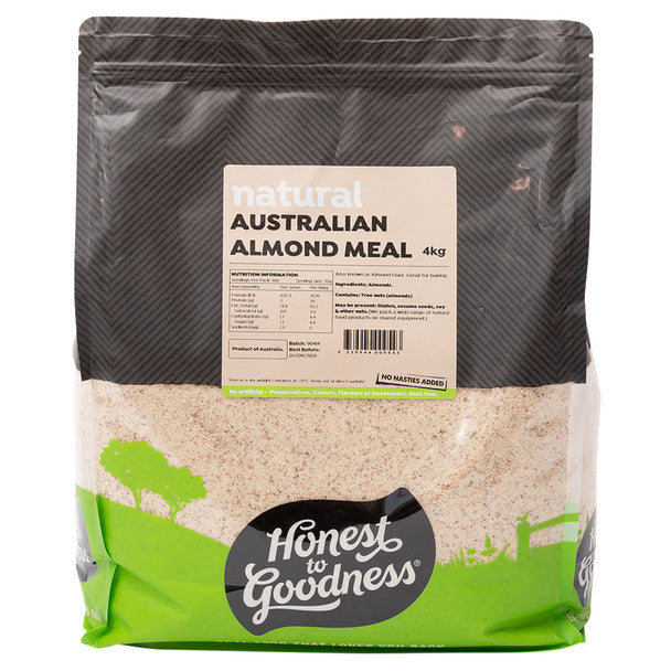 Honest To Goodness Organic Natural Almond Meal