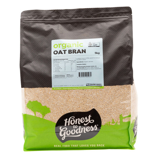 Organic Oat Bran Honest to Goodness