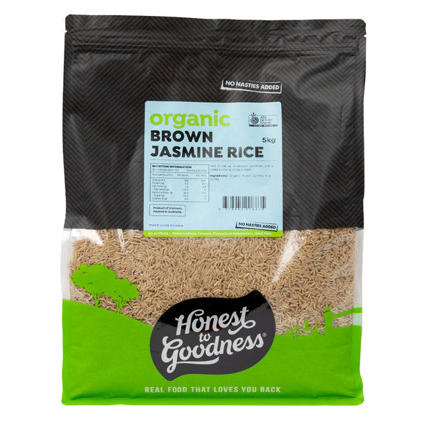Organic Brown Jasmine Rice