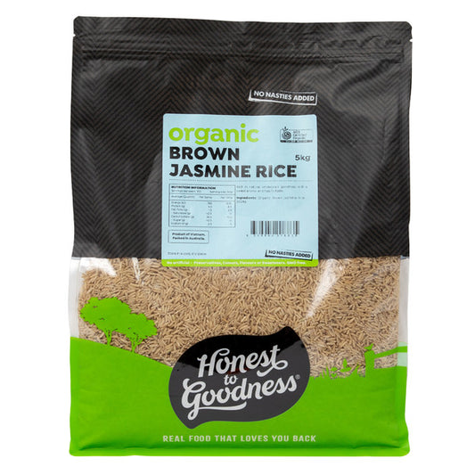 Organic Brown Jasmine Rice
