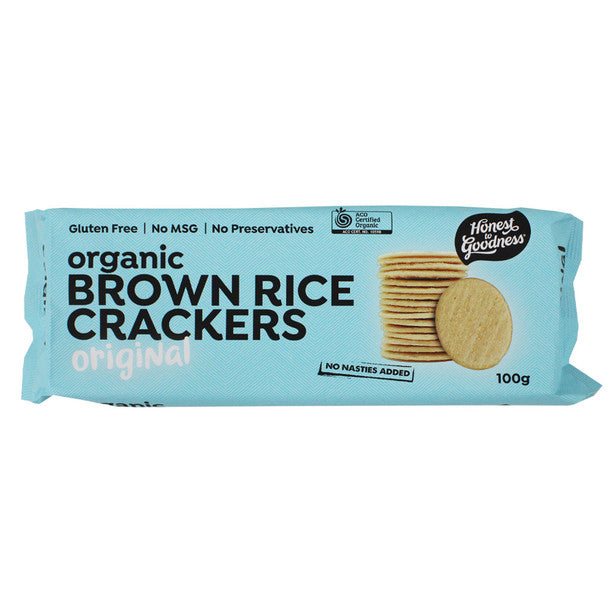Honest To Goodness // Brown Rice Crackers