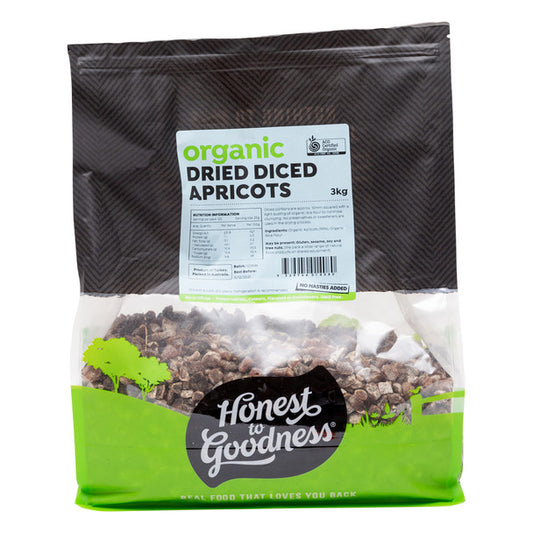 Organic Diced Dried Apricots