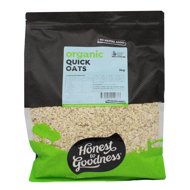 Organic Quick Oats Honest To Goodness