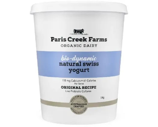 Paris Creek Yoghurt WHITE - Natural Swiss 1kg