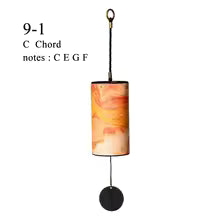 Bamboo Windchime 9 Rods , Wind Chimes 9 Rods, Wind Bell Craft Outdoor, Garden Patio Zen Meditation, C G Am Dm Chord