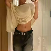 Womens Sheer Poncho