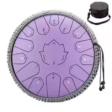 Hluru Music Drum Glucophone Steel Tongue Drum  Percussion Musical Instruments