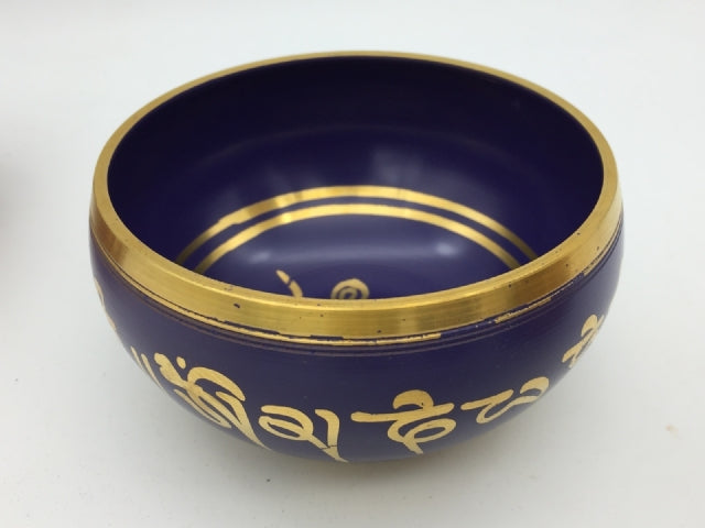 TIBETAN SINGING BOWL HAND PAINTED- DORMAR