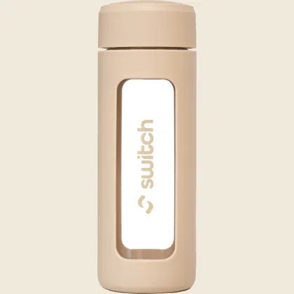 Switch Nutrition Glass Water Bottle